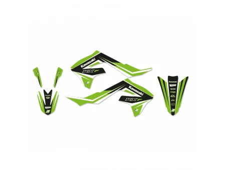 Kit grafic BLACKBIRD KAWASAKI KX 250F '21-'23, KX 450F '19-'24 DREAM 4 culoare Verde Negru