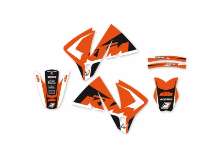 Kit grafic BLACKBIRD KTM EXC '01-'02 DREAM 4 culoare Portocaliu Negru