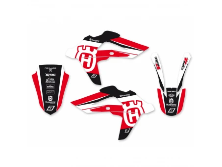 Kit grafic BLACKBIRD HUSQVARNA CR/WR 125/250 '09-'13, TE/TC 250/450/510 '08-'10, TE/TC 250/310 '08-'13 DREAM 4