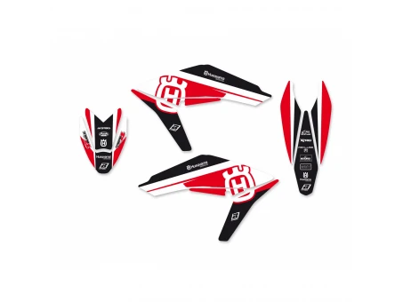 Kit grafic BLACKBIRD HUSQVARNA TE/TC 449/511 '11-'13 DREAM 4 culoare Rosu Negru Alb