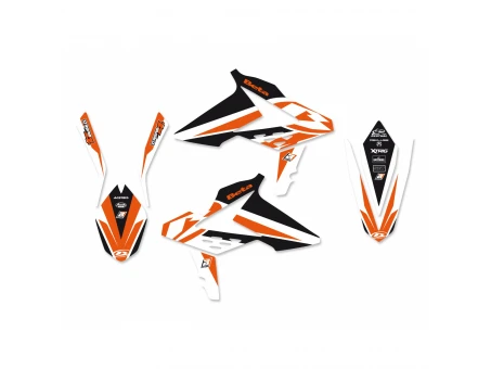 Kit grafic BLACKBIRD BETA RR 2T/4T '13-'17 DREAM 4 culoare Portocaliu Negru Alb