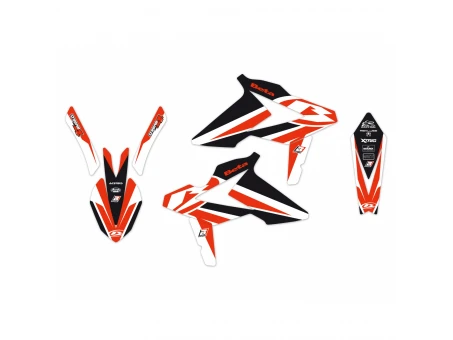 Kit grafic BLACKBIRD BETA RR 2T/4T '18-'19 DREAM 4 culoare Rosu Negru Alb
