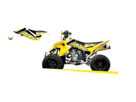 Kit grafic BLACKBIRD SUZUKI LT-R 450 '06-'15 (LTR450R) DREAM 2 (NU INCLUDE STICKER FRONTAL)