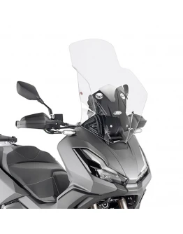 Parbriz moto KAPPA - HONDA ADV 350 '22, 65 X 50 CM Transparent (17 CM mai inalt decat cel original)
