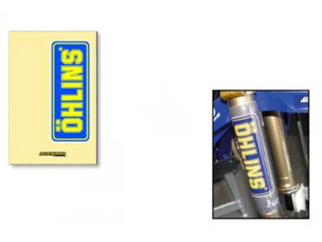 Kit grafic BLACKBIRD pentru telescoape OHLINS-CLEAR Set 2 bucati