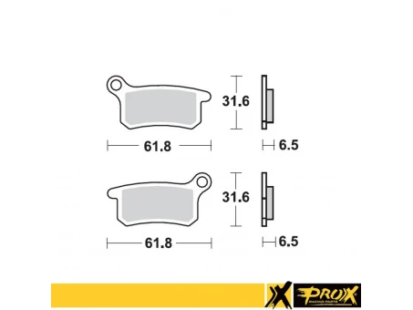 PROX KLOCKI HAMULCOWE KH357 KTM SX 65 02-20 PRZÓD | 37.109202