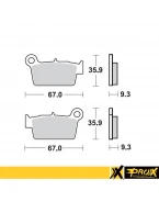 PROX KLOCKI HAMULCOWE KH367 KXF/RMZ/YZ/YZF TYŁ | 37.201302