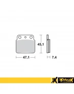 PROX KLOCKI HAMULCOWE KH137 SUZUKI LTZ 400, LTR 450 TYŁ | 37.207402