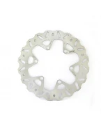 PROX TARCZA HAMULCOWA PRZÓD KAWASAKI KX 80 84-00, KX 85 01-17, KX 100 06-17 (220X96X3) WAVE | 37.BD14101