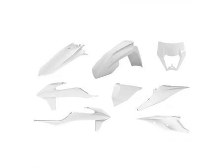 Kit plastice POLISPORT - KTM EXC/EXC-F/TPI '20-'23 - Alb | 90910