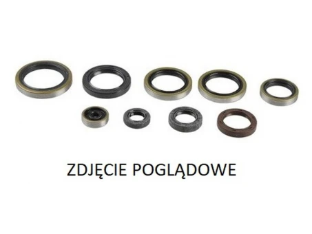 PSYCHIC KOMPLET (ZESTAW) USZCZELNIACZY SILNIKOWYCH GAS GAS EC 250, EX 300 21, HUSQVARNA TC 250 17-19, TE 250/300 17-19, TX 300 17-19, KTM SX/XC/XC-W 250/300 17-21 (822976) | MX-09398