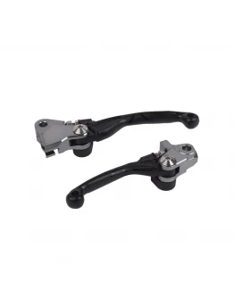 Kit manete frana si ambreiaj POLISPORT - YAMAHA YZ 125/250 '15-'24; YZ 250F '09-'24; YZ 450F '09-'24 - Negru