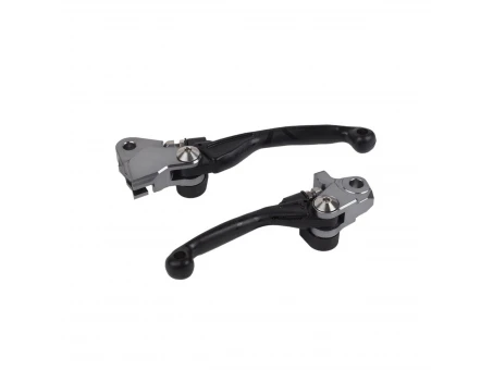 Kit manete frana si ambreiaj POLISPORT - YAMAHA YZ 125/250 '15-'24; YZ 250F '09-'24; YZ 450F '09-'24 - Negru