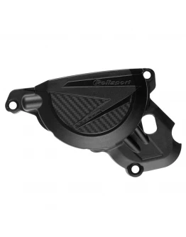 Protectie capac alternator POLISPORT - Beta RR 350/390/430/22' - Negru
