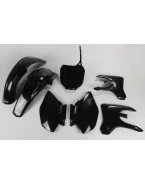 Kit complet plastice UFO YAMAHA YZF 250 / 450 03-05 culoare Negru (YA304E001) | YAKIT304001