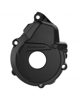 Protectie capac alternator POLISPORT - KTM EXC-F 250 /350 '17-22; FREERIDE 250F '1QVARNA FE 250/350 '17-22; GAS GAS EC-F 250/350 '21-22 - Negru