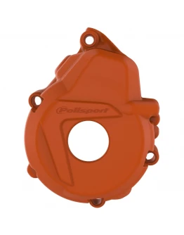 Protectie capac alternator POLISPORT - KTM EXC-F 250 /350 '17-'23; FREERIDE 250F '1QVARNA FE 250/350 '17-22; GAS GAS EC-F 250/350 '21-22 - Portocaliu