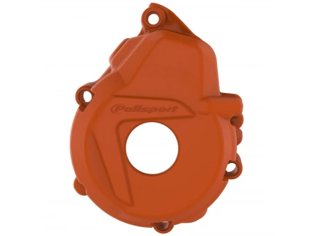 Protectie capac alternator POLISPORT - KTM EXC-F 250 /350 '17-'23; FREERIDE 250F '1QVARNA FE 250/350 '17-22; GAS GAS EC-F 250/350 '21-22 - Portocaliu