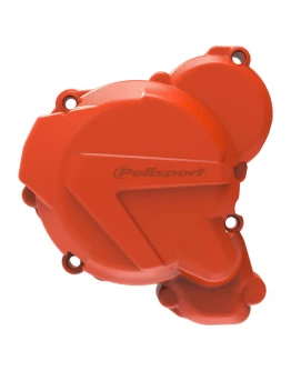 Protectie capac alternator POLISPORT - KTM EXC 250/300 TPI '17-22; Husqvarna TE 250/300 TPI '17-22 - Portocaliu