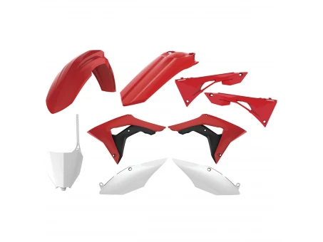 Kit plastice POLISPORT - HONDA CRF 250R '1 450R '17-'20 - Rosu Alb