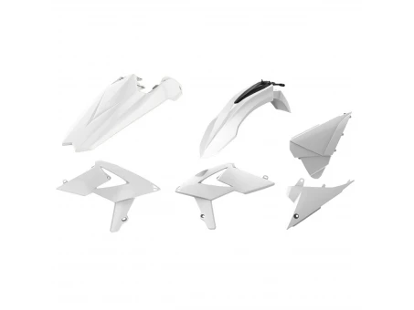 Kit plastice POLISPORT - Beta 2T/4T '1R Alb (OEM)