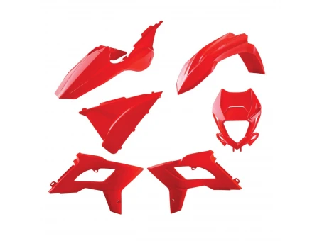Kit plastice POLISPORT - Beta 2T/4T '  - Rosu