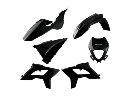 Kit plastice POLISPORT - Beta 2T/4T '  - Negru