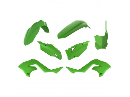 Kit plastice POLISPORT - KAWASAKI KX 125/250 '03-'0NG NA KXF 450 22) - Verde