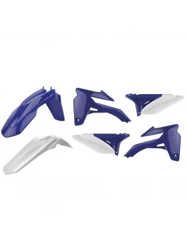 Kit plastice POLISPORT - SHERCO SE-R/SEF-R '13-'15 - Albastru Alb