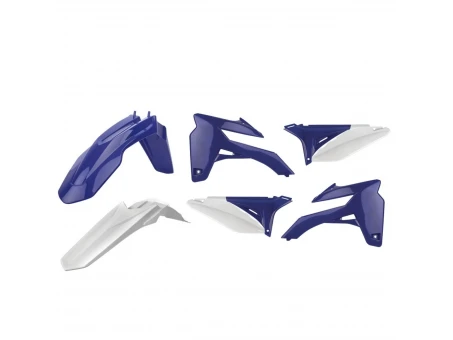 Kit plastice POLISPORT - SHERCO SE-R/SEF-R '13-'15 - Albastru Alb