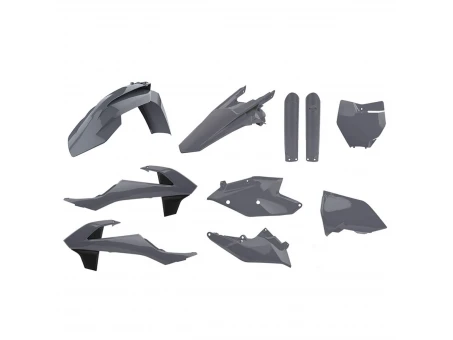 Kit plastice POLISPORT - (FULL KIT) KTM SX/SX-F '16 - Gri