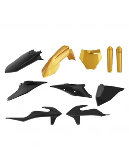 Kit plastice POLISPORT - (FULL KIT) KTM SX/SX-F '19-22  - Auriu Negru (GOLD)