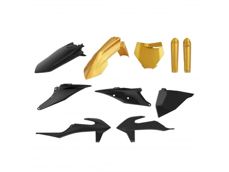 Kit plastice POLISPORT - (FULL KIT) KTM SX/SX-F '19-22  - Auriu Negru (GOLD)