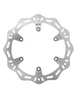Disc frana fata MTX - HORNET HUSABERG FC/FE/FX, KTM 125/250/300/360/380/400/450/500/520/525/620/625 '88-'19 WAWE (220X110X4MM) (6X6,5MM)