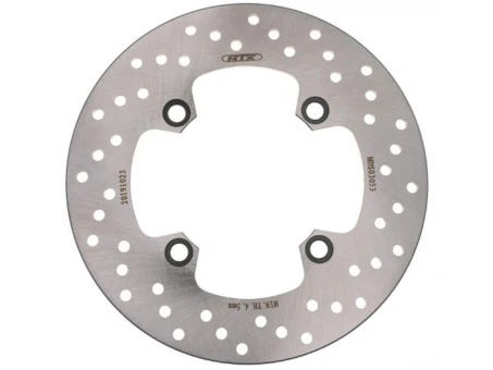 Disc frana spate MTX - KAWASAKI ER-6F 12-16, ER-6N 05-14, KLE 650 VERSYS 07-14, Z 1000 03-06, Z 650 17-20, Z 750 03-06, ZX-10R 04-10, ZX-6R/RR 03-16, ZX-9R 99-04 (220X100X5MM) (4X10,5MM) | MDS03053