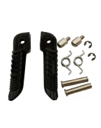 Set complet scărițe pilot BIKETEC cu prinderi Suzuki GSX-R 600/750/1000 '01-12 - Negru | BTFR007