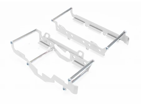 Protectie din aluminiu pentru radiator MODEL LIGHT  KTM EXC 17-18, EXCF 17-19, HUSQVARNA TE/FE 17-19 culoare Argintiu | 2CP06001680001