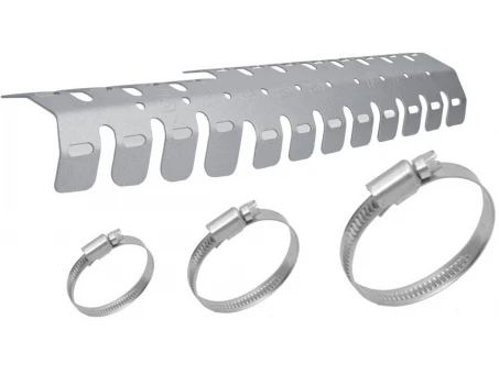 Protectie rezonator aluminiu CROSSPRO 2T  (EVO) ICE T culoare Argintiu | 2CP07300050001