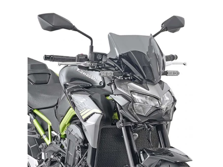 Parbriz moto KAPPA - HONDA CB 500F (19-20), KAWASAKI Z 900 (20) 28 X 36,5 CM Fumuriu - fara montura | 1176AK