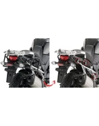 Suport pentru genti laterale KAPPA montare rapida MONOKEY SUZUKI DL 1000 V-STROM (14-19) - MONOKEY RETRO-FIT K-VENTURE ALU si KMISSION ALU | KLR3105
