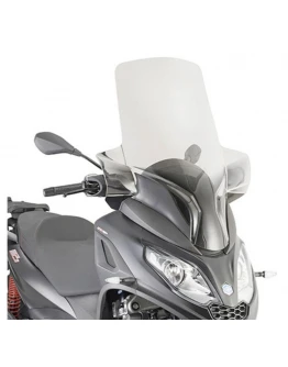 Parbriz moto KAPPA - PIAGGIO MP3 300 HPE '19-'21 84 X 69 CM Transparent
