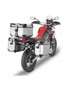 Suport pentru genti laterale KAPPA MONOKEY CAM SIDE APRILIA TUAREG 660 '21 - compatibil cu KFR K'FORCE ALU