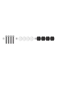 Suport parbriz KAPPA - 2153DTK YAMAHA N-MAX 125/155 '21-