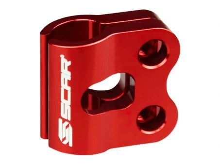 Clema prindere cablu frana fata SCAR YAMAHA HONDA KAWASAKI SUZUKI FANTIC - Rosu | BLC100R