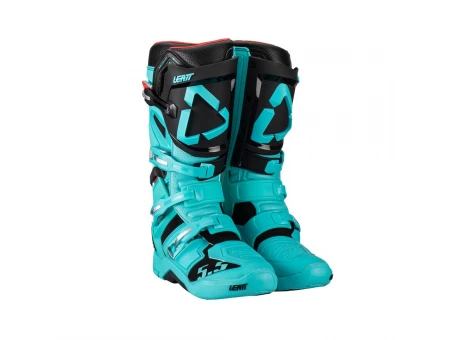 Cizme Offroad Leatt Cross 5.5 FlexLock Fuel - Albastru/Negru