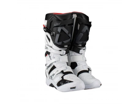 Cizme Leatt Cross 5.5 FlexLock - Negru/Alb