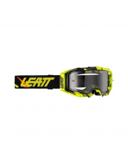 Ochelari Leatt Velocity 5.5 Tiger Light Grey 58% - Negru/Galben fluo