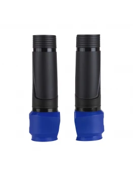 Protectii suspensie fata (amortizor) POLISPORT - Negru Albastru