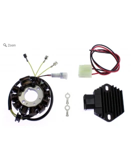 Stator alternator ELECTREX + regulator (250W, 3 fazic) KTM EXC400/450/520/525/530, SX400/450/520