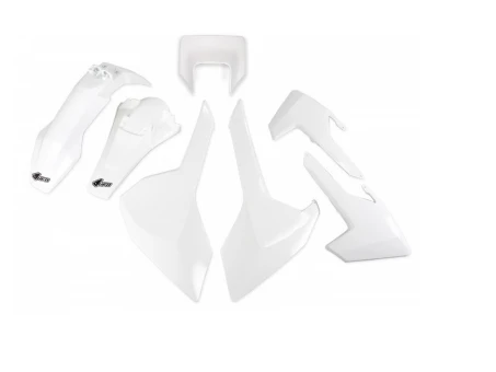 Kit complet plastice UFO HUSQVARNA TX/TE/FE 17-19 Z culoare OEM (Alb) (HU621E999W) | HUKIT621999W